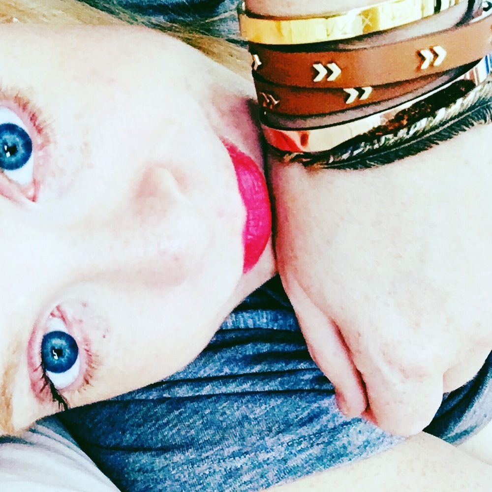 Chevron Leather Wrap Bracelet
